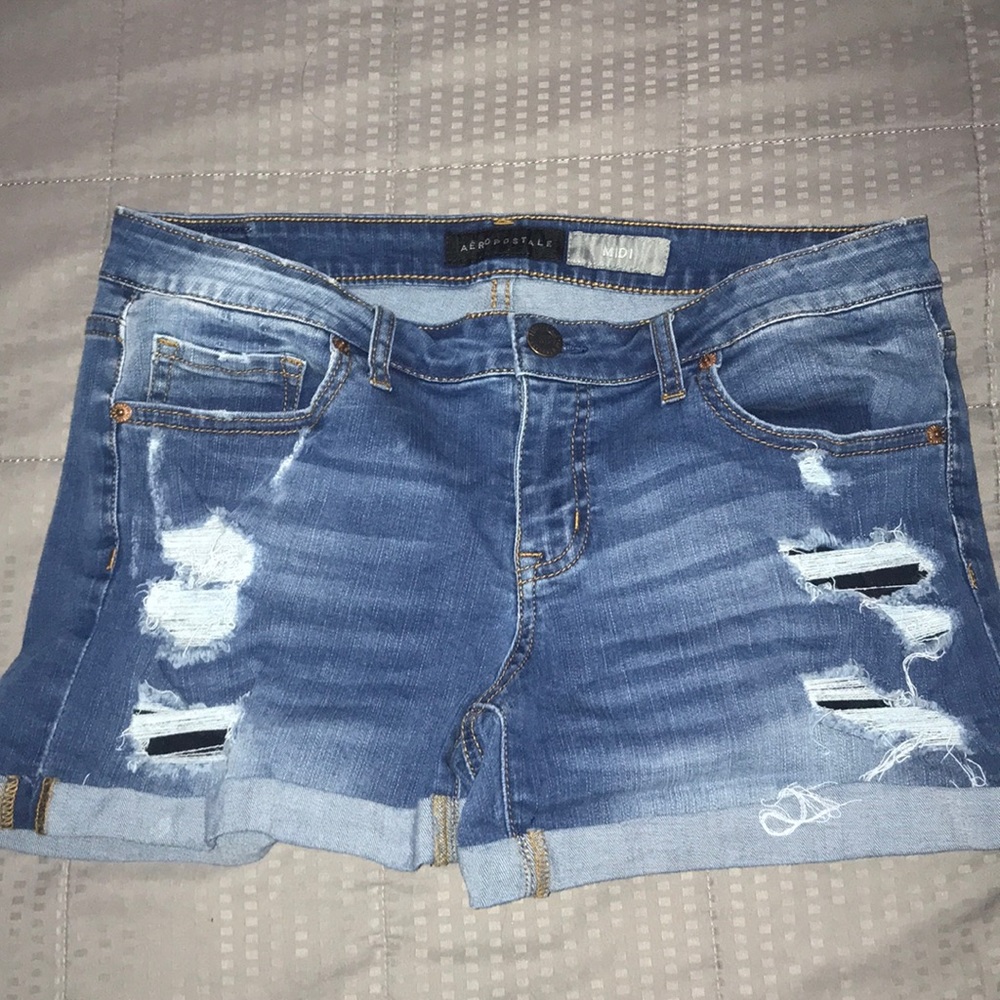 Aeropostale Midi Blue Shorts💙👖